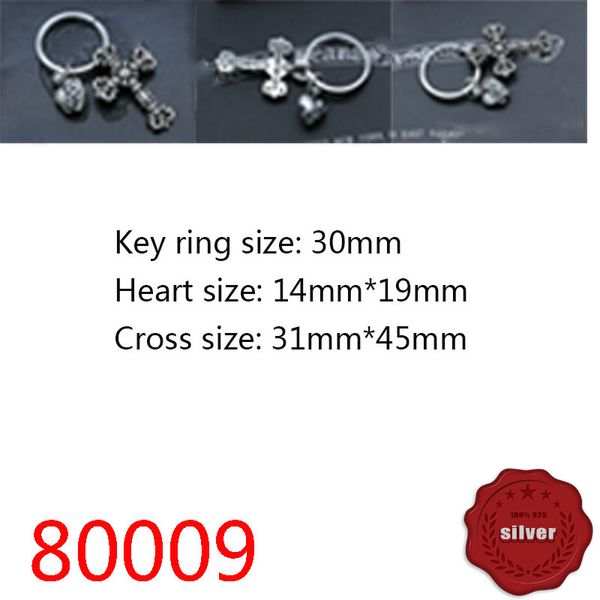 80009 s925 sterling silver keychain head jewelry pendant creative high range waist hanging keyring holy sword cross flower letter simple pun, Slivery;golden
80009 s925 sterling silver keychain head jewelry pendant creative high range waist hanging keyring holy sword cross flower letter simple pun, Slivery;golden
