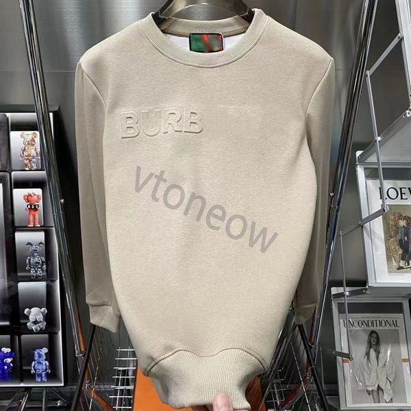 burbe mens sweater designer hoodie bby letters 3d embossed long sleeve tshirt cotton round neck sweatshirt men women sweaters loose pullover, Black
burbe mens sweater designer hoodie bby letters 3d embossed long sleeve tshirt cotton round neck sweatshirt men women sweaters loose pullover, Black