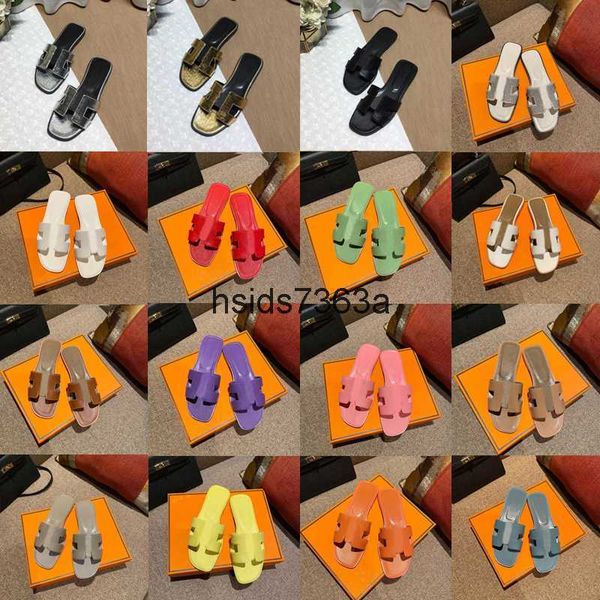 luxury oran slides slipper designer flat sandals mules genuine leather beach slides summer shoes causual flip flops, Black
luxury oran slides slipper designer flat sandals mules genuine leather beach slides summer shoes causual flip flops, Black