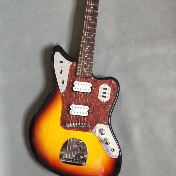 classic jaguar electric guitar, front and rear sunset color, multi-level voice
classic jaguar electric guitar, front and rear sunset color, multi-level voice