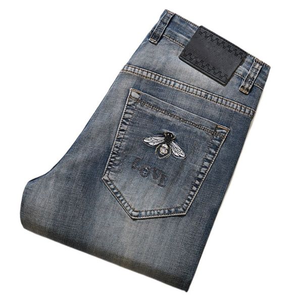 new jeans chino pants pant men's trousers stretch autumn winter close-fitting jeans cotton slacks washed straight business casual littl, Blue
new jeans chino pants pant men's trousers stretch autumn winter close-fitting jeans cotton slacks washed straight business casual littl, Blue