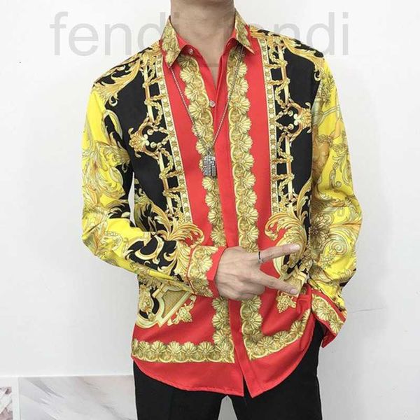 men's casual shirts luxuriousfashion mens casual shirt printed long-sleeved silk shirts designer shirt men's thin jacket holiday s, White;black
men's casual shirts luxuriousfashion mens casual shirt printed long-sleeved silk shirts designer shirt men's thin jacket holiday s, White;black