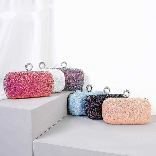 evening bags 6 color glitter sequined ring clutch bag women mini handbags shoulder designer luxury clutches and purse 2023 230427
evening bags 6 color glitter sequined ring clutch bag women mini handbags shoulder designer luxury clutches and purse 2023 230427