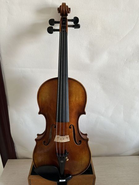 master 4/4 violin guarneri model 1pc flamed maple back spruce hand made 3061 
master 4/4 violin guarneri model 1pc flamed maple back spruce hand made 3061
