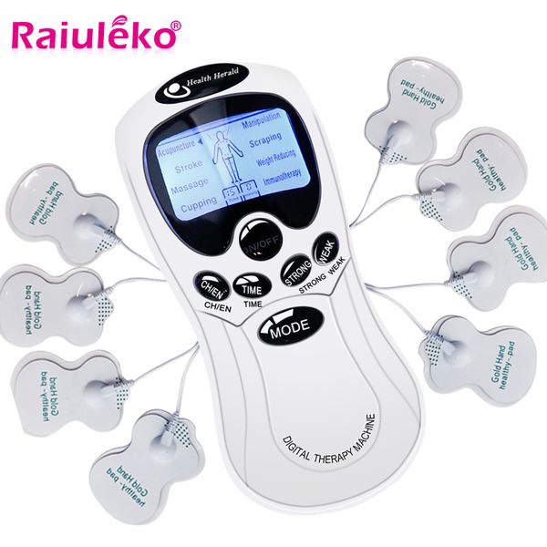 portable slim equipment 8 electrode health care tens acupuncture electric therapy massageador machine pulse body slimming sculptor massager
portable slim equipment 8 electrode health care tens acupuncture electric therapy massageador machine pulse body slimming sculptor massager