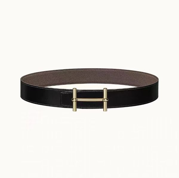classics men belts designer mens and woman fashion togo leather classic reversible belt black brown h gold silver buckles 38cm ht79
classics men belts designer mens and woman fashion togo leather classic reversible belt black brown h gold silver buckles 38cm ht79