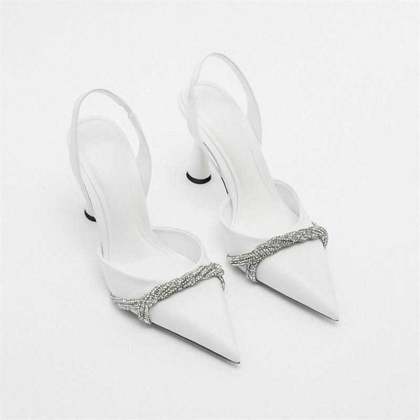 sandals high heeled rhinestone leather shoes women slingback heels pointed toe stiletto autumn white shiny pumps woman 230406, Black
sandals high heeled rhinestone leather shoes women slingback heels pointed toe stiletto autumn white shiny pumps woman 230406, Black