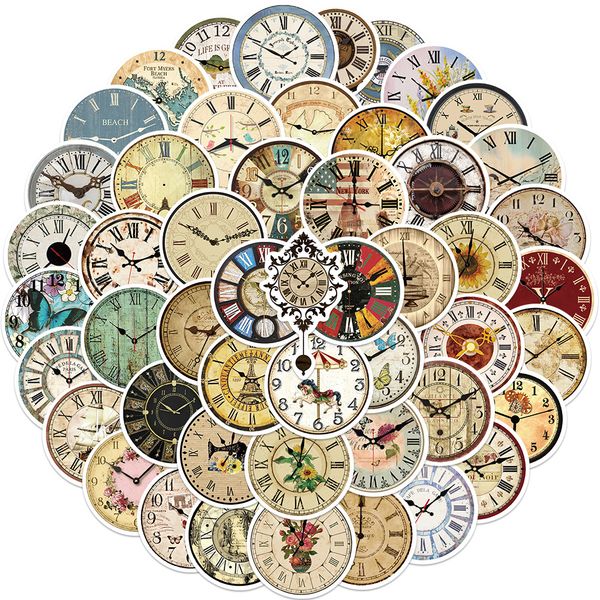 50pcs-pack vintage nostalgic clock stickers wall stickers wholesale vinyl sticker waterproof lap car scrapbooking guitar box skateboard jdm
50pcs-pack vintage nostalgic clock stickers wall stickers wholesale vinyl sticker waterproof lap car scrapbooking guitar box skateboard jdm