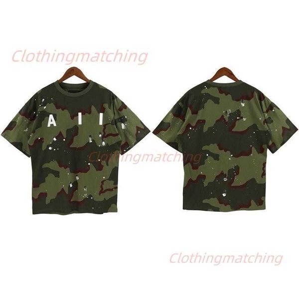 2023 spring and summer new men's t-shirt camouflage crewneck short sleeve men's and women's loose tide brand hand-painted hip, White;black
2023 spring and summer new men's t-shirt camouflage crewneck short sleeve men's and women's loose tide brand hand-painted hip, White;black