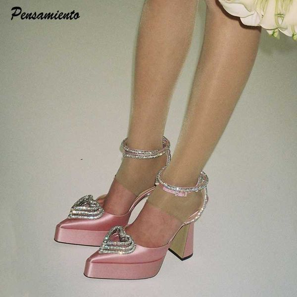 slipper fashion rhinestone heart-shaped platform wedge women pump ankle strap summer high heel female daily chunky shoes, Black
slipper fashion rhinestone heart-shaped platform wedge women pump ankle strap summer high heel female daily chunky shoes, Black