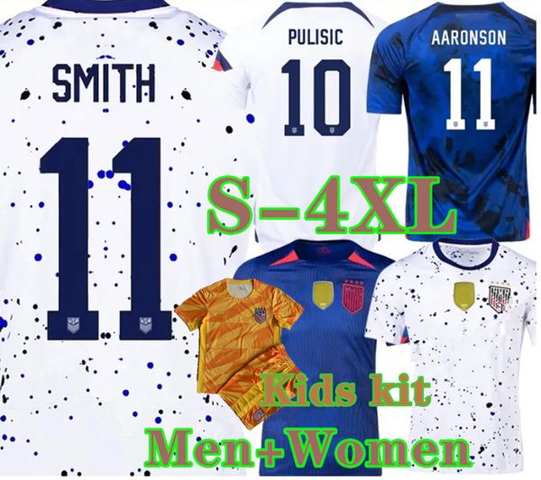 s 4xl usas 2023 uswnt jerseys 4 stars women soccer jerseys kids kit usmnt 23 24 pulisic smith morgan mens maillot de football shirts, Black;yellow
s 4xl usas 2023 uswnt jerseys 4 stars women soccer jerseys kids kit usmnt 23 24 pulisic smith morgan mens maillot de football shirts, Black;yellow