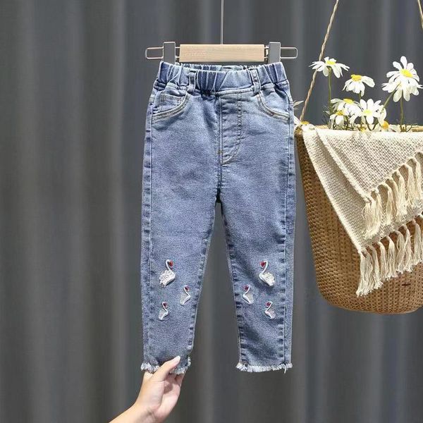 jeans girls' soft jeans spring and autumn korean version children's fashion casual jeans girls baby spring and autumn jeans 2-8y 2, Blue
jeans girls' soft jeans spring and autumn korean version children's fashion casual jeans girls baby spring and autumn jeans 2-8y 2, Blue