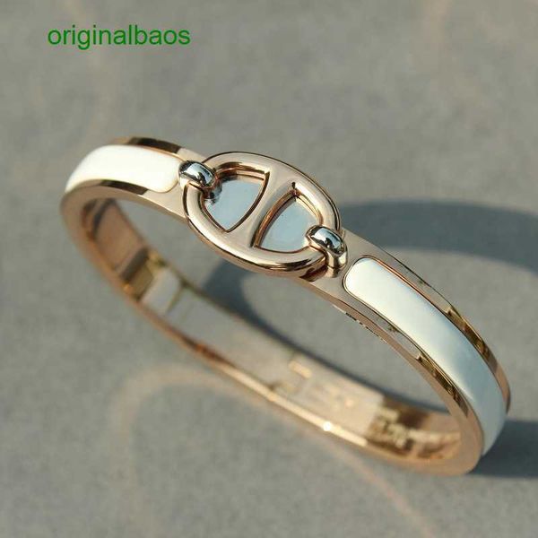 original hemrres designer bracelet h aijia qixi new pig nose women's bracelet 18k rose gold can be broadcast live, Black
original hemrres designer bracelet h aijia qixi new pig nose women's bracelet 18k rose gold can be broadcast live, Black