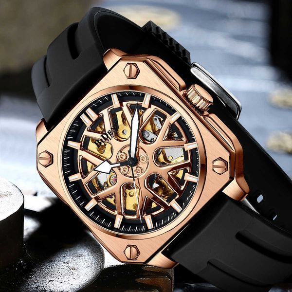 wrist watch square pink gold luxury automatic for men luminous hands fashion skeleton mechanical watches silicone strap clock, Slivery;black
wrist watch square pink gold luxury automatic for men luminous hands fashion skeleton mechanical watches silicone strap clock, Slivery;black