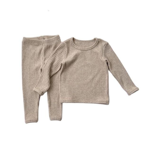 pajamas spring ribbed baby pajamas and pants 2-pcs infant stretchy comfortable homewear set toddler underwear kids pajama sets 230511, Blue;red
pajamas spring ribbed baby pajamas and pants 2-pcs infant stretchy comfortable homewear set toddler underwear kids pajama sets 230511, Blue;red