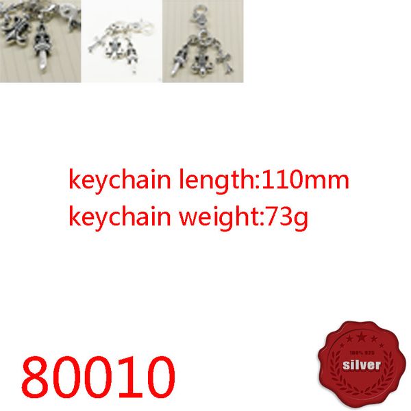 80010 s925 sterling silver keychain head jewelry pendant creative high range waist hanging keyring cross flower boat anchor mother simple pu, Slivery;golden
80010 s925 sterling silver keychain head jewelry pendant creative high range waist hanging keyring cross flower boat anchor mother simple pu, Slivery;golden