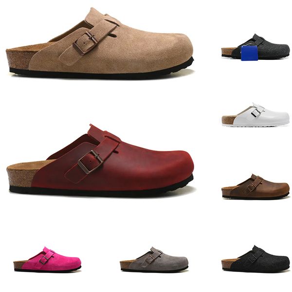 designer luxurys mens womens boston sandals oiled leather bag shoes head pull cork suede slides autumn winter loafers classic tan brown blac, Black
designer luxurys mens womens boston sandals oiled leather bag shoes head pull cork suede slides autumn winter loafers classic tan brown blac, Black