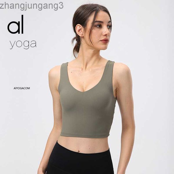 desginer alo yoga traceless chest showing sports bra for women shockproof running sports fitness bra spring/summer women tank top, White
desginer alo yoga traceless chest showing sports bra for women shockproof running sports fitness bra spring/summer women tank top, White