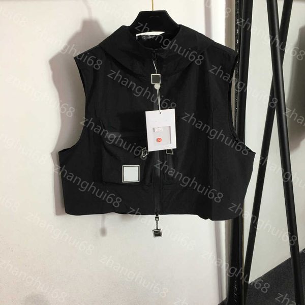 23ss waistcoat casual waistcoats womens designer clothing big pocket brand logo printing sleeveless hooded vest jacket coat womens clothing, Black;white
23ss waistcoat casual waistcoats womens designer clothing big pocket brand logo printing sleeveless hooded vest jacket coat womens clothing, Black;white