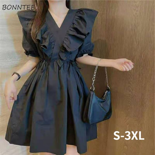 casual dresses dresses women ruffles a-line midi preppy sweet cute french style retro ladies summer leisure chic vacation vestidos design 23, Black;gray
casual dresses dresses women ruffles a-line midi preppy sweet cute french style retro ladies summer leisure chic vacation vestidos design 23, Black;gray
