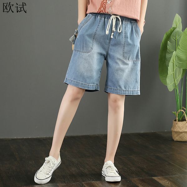 women's shorts oversized jean shorts denim high waisted summer korean for women knee length jeans woman ladies womens wide leg short je, White;black
women's shorts oversized jean shorts denim high waisted summer korean for women knee length jeans woman ladies womens wide leg short je, White;black