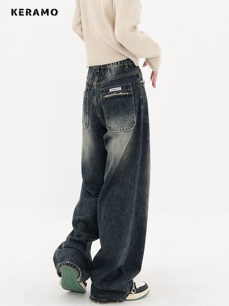 womens jeans harajuku streetwear retro fashion spring women high waist loose wide leg straight denim trousers y2k pants 230512, Blue
womens jeans harajuku streetwear retro fashion spring women high waist loose wide leg straight denim trousers y2k pants 230512, Blue