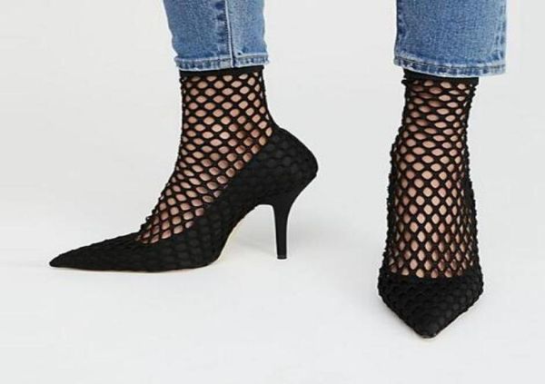 pointed toe stiletto heels women pumps rome style fishing nets sock shoes high heels women shoes zapatos mujer4703842, Black
pointed toe stiletto heels women pumps rome style fishing nets sock shoes high heels women shoes zapatos mujer4703842, Black