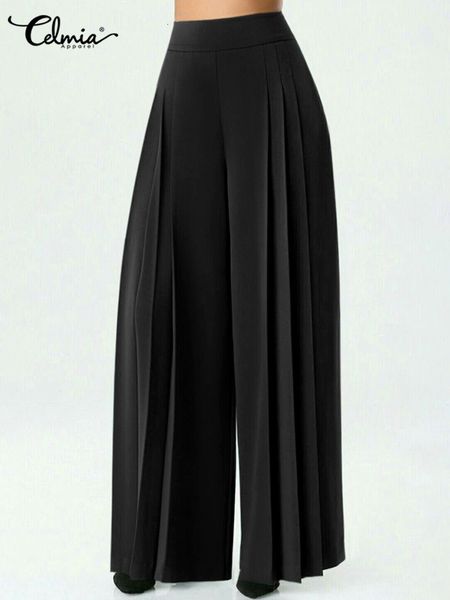 women's pants capris summer wide leg pants women's pants celmia elegant elastic high waist pants casual loose solid pleated party, Black;white
women's pants capris summer wide leg pants women's pants celmia elegant elastic high waist pants casual loose solid pleated party, Black;white