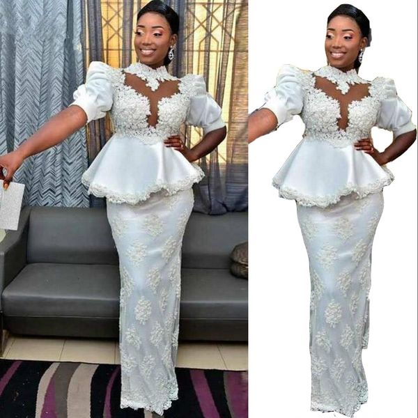 2023 vintage mother of the bride dresses white high neck sheath half sleeves illusion lace appliques beads floor length peplum party wedding, Black;red
2023 vintage mother of the bride dresses white high neck sheath half sleeves illusion lace appliques beads floor length peplum party wedding, Black;red