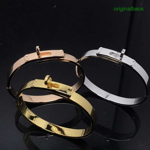 original hemrres designer bracelet h letter kelly bare pig nose temperament titanium steel plated 18k rose gold couple bracelet tgjh, Black
original hemrres designer bracelet h letter kelly bare pig nose temperament titanium steel plated 18k rose gold couple bracelet tgjh, Black