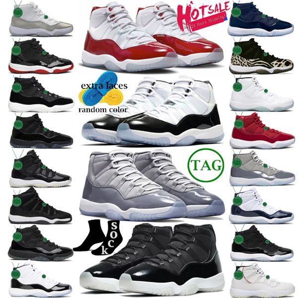 with box 11 cherry basketball shoes men women cement grey yellow snakeskin midnight navy pure violet cap and gown bred jumpman jordens 11 sp
with box 11 cherry basketball shoes men women cement grey yellow snakeskin midnight navy pure violet cap and gown bred jumpman jordens 11 sp