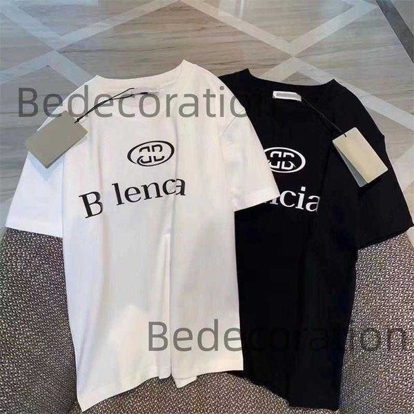 women's designer tide brand letter print large size trend casual western fashion loose short sleeve t-shirt half sleeve for men and wom, White;black
women's designer tide brand letter print large size trend casual western fashion loose short sleeve t-shirt half sleeve for men and wom, White;black