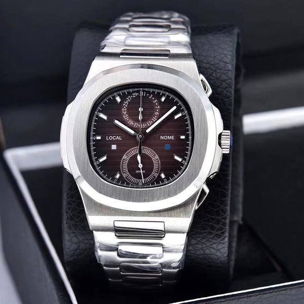 high-quality 3a automatic watch 5 hands chronograph satch senior fashion business men's luminous gold-plated steel band watch, Slivery;golden
high-quality 3a automatic watch 5 hands chronograph satch senior fashion business men's luminous gold-plated steel band watch, Slivery;golden