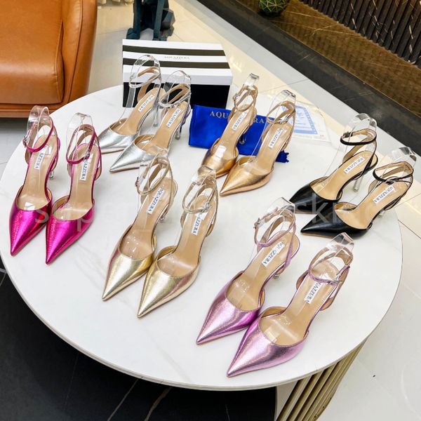 aquazzura sandals designers shoes high heels women heels party wedding dress shoes heel back strap sandal 35-42, Black
aquazzura sandals designers shoes high heels women heels party wedding dress shoes heel back strap sandal 35-42, Black