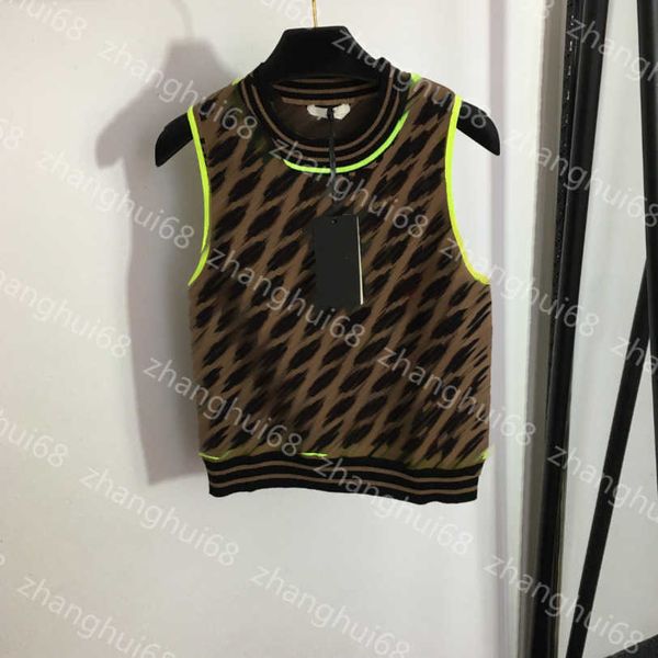 23ss vest tank vests womens tanks camis womens designer clothing double f letter color matching slim knit vest womens clothes a1, White
23ss vest tank vests womens tanks camis womens designer clothing double f letter color matching slim knit vest womens clothes a1, White