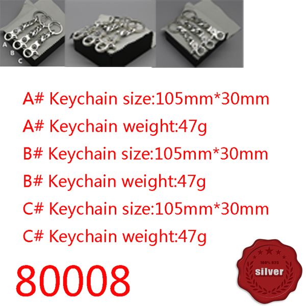 80008 s925 sterling silver keychain head jewelry pendant creative high range waist hanging keyring cross flower boat anchor mother simple pu, Slivery;golden
80008 s925 sterling silver keychain head jewelry pendant creative high range waist hanging keyring cross flower boat anchor mother simple pu, Slivery;golden
