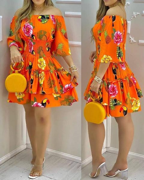 casual dresses fashion elegant fruit print off shoulder short sleeve kawaii fairy high waist pleated a-line dress summer women's party, Black;gray
casual dresses fashion elegant fruit print off shoulder short sleeve kawaii fairy high waist pleated a-line dress summer women's party, Black;gray