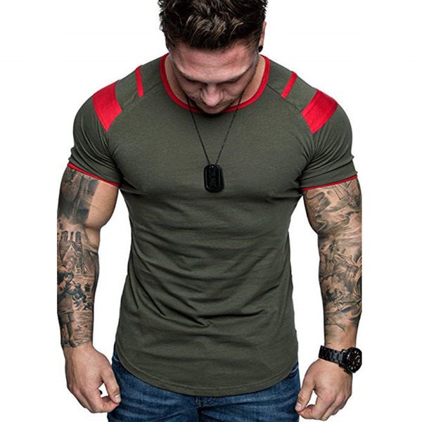 men's tshirts summer splicing short sleeve cotton t shirt men casual oneck hip hop tshirt male loose slim fashion tees us size m 3xl 2, White;black
men's tshirts summer splicing short sleeve cotton t shirt men casual oneck hip hop tshirt male loose slim fashion tees us size m 3xl 2, White;black
