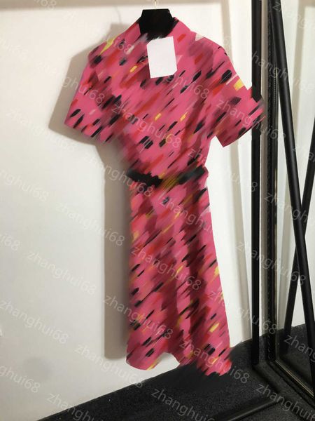 23ss womens designer clothing women dresses summer dress nail drill button monogram print belt tucked waist short sleeved dress womens cloth, Black;gray
23ss womens designer clothing women dresses summer dress nail drill button monogram print belt tucked waist short sleeved dress womens cloth, Black;gray