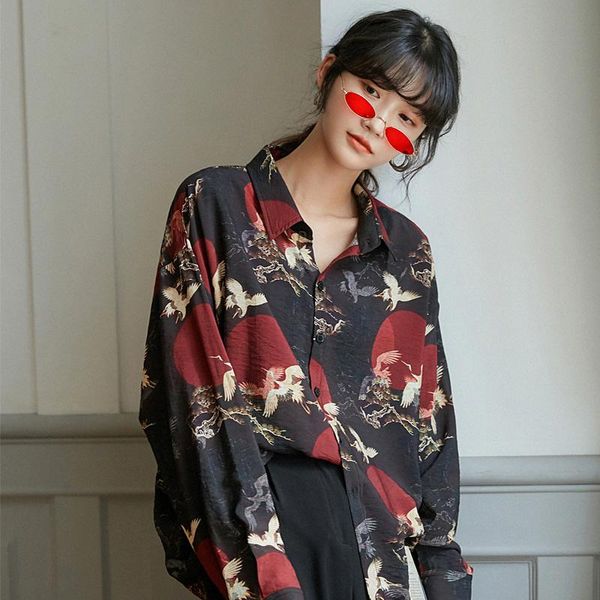 shirts qweek animal print shirts for women loose long sleeve button up black shirt japanese streetwear 2021 fashion women vintage, White
shirts qweek animal print shirts for women loose long sleeve button up black shirt japanese streetwear 2021 fashion women vintage, White