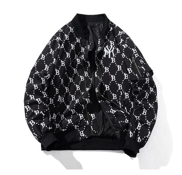 new men's jacket striped printed luxury b letter zipper lapel designer coat casual fashion youth vitality premium men's top, Black;brown
new men's jacket striped printed luxury b letter zipper lapel designer coat casual fashion youth vitality premium men's top, Black;brown