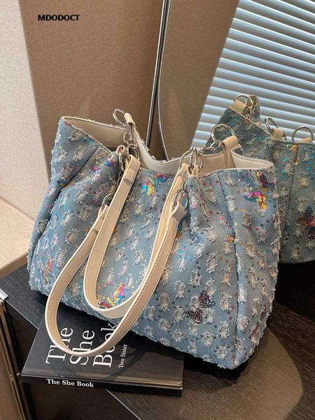 new summer large capacity denim canvas tote bags casual fashion luxury designer for women shoulder y2k shopping handbags trendy 230512
new summer large capacity denim canvas tote bags casual fashion luxury designer for women shoulder y2k shopping handbags trendy 230512