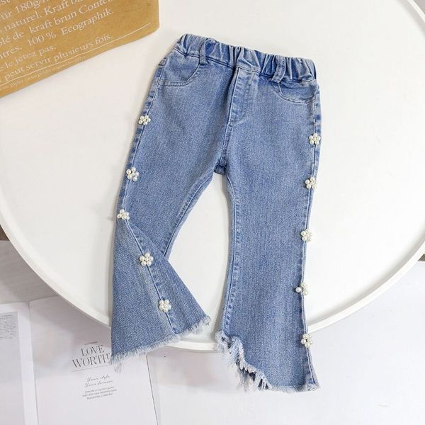 jeans baby girls fashion jeans beaded pearls denim long pants kids children spring autumn summer clothes birthday party trousers 230512, Blue
jeans baby girls fashion jeans beaded pearls denim long pants kids children spring autumn summer clothes birthday party trousers 230512, Blue
