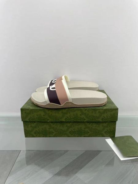 male female rubber slippers 655265 women men red green striped interlocking double letter slides 3 colors easy to wear summer fas tgk, Black
male female rubber slippers 655265 women men red green striped interlocking double letter slides 3 colors easy to wear summer fas tgk, Black