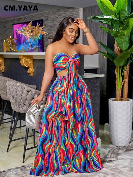 pants cm.yaya elegant wave striped women two 2 piece set outfits sweatsuit 2022 summer bow crop and loose dress pants matching set, White
pants cm.yaya elegant wave striped women two 2 piece set outfits sweatsuit 2022 summer bow crop and loose dress pants matching set, White