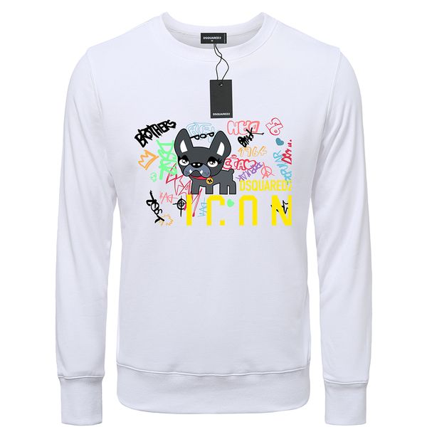 new dsquared2 dsq2 icon d2 men's sweatshirts classic casual fashion trend for men and women o-neck long-sleeved simple cotton pullover, Black
new dsquared2 dsq2 icon d2 men's sweatshirts classic casual fashion trend for men and women o-neck long-sleeved simple cotton pullover, Black