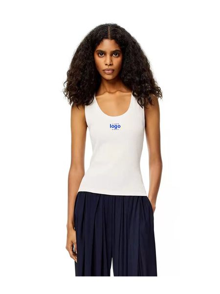 classic anagram logo 1846 women summer classic luxury designer embroidered logo breathable casual versatile vest tank 127411 crop, White
classic anagram logo 1846 women summer classic luxury designer embroidered logo breathable casual versatile vest tank 127411 crop, White