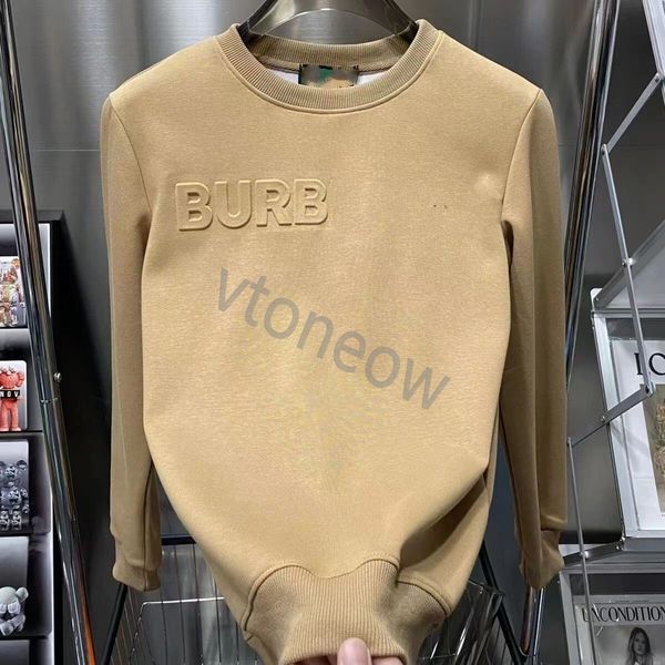 mens hoodies burbe sweater designer bby letters 3d embossed long sleeve cotton round neck sweatshirt loose fashion tracksuit leisure coat, Black
mens hoodies burbe sweater designer bby letters 3d embossed long sleeve cotton round neck sweatshirt loose fashion tracksuit leisure coat, Black
