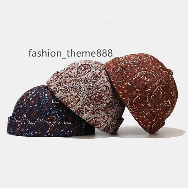 mio sailor fisherman skull docker cap paisley printed beanie hat rolled cuff brimless docker cap custom brimless hat, Blue;gray
mio sailor fisherman skull docker cap paisley printed beanie hat rolled cuff brimless docker cap custom brimless hat, Blue;gray