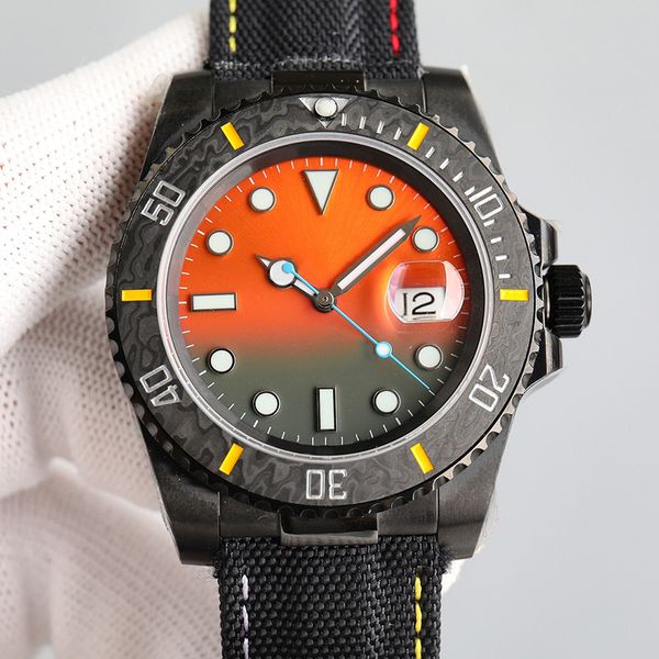watch mens watch automatic mechanical watches canvas strap montre de luxe wristwatch for men 40mm carbon bezal waterproof luminous watch, Slivery;brown
watch mens watch automatic mechanical watches canvas strap montre de luxe wristwatch for men 40mm carbon bezal waterproof luminous watch, Slivery;brown